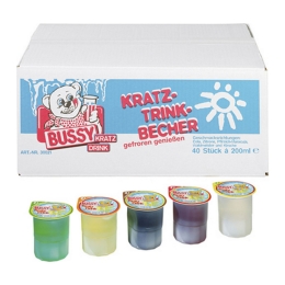 Bussy - Kratz Drink / Scratching Ice Cups Mix - 40x 200ml