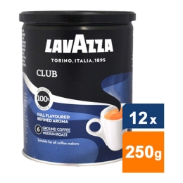 Lavazza - Club Ground Coffee - Tin 12x 250g