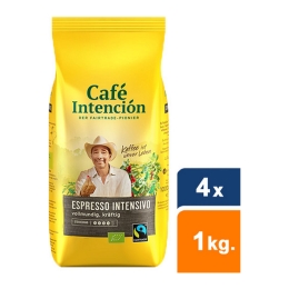 Café Intención - Espresso Intensivo Beans - 4x 1kg