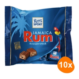 Ritter Sport - Jamaica Rum Crispy pieces - 10x 200g