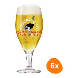 Brouwerij 't IJ - Beerglass on Foot 300ml - Set of 6