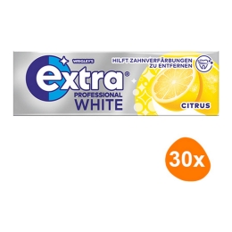 Wrigley's - Extra Professional White Citrus - 30x 10 pcs