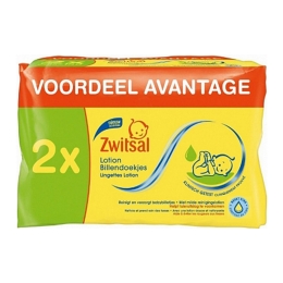 Zwitsal - Wipes Lotion - 2x 65pcs