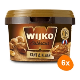 Wijko - Sataysauce (Ready to eat) - 6x 520g