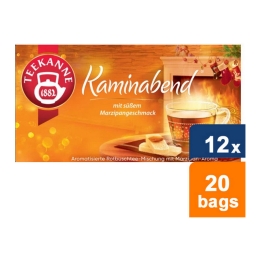 Teekanne - Kaminabend (Winter time tea) - 12x 20 Tea Bags