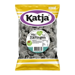 Katja - Liquorice Herring - 500g