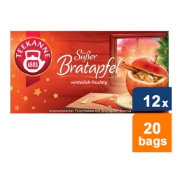 Teekanne - Süßer Bratapfel (Winter time tea) - 12x 20 Tea Bags