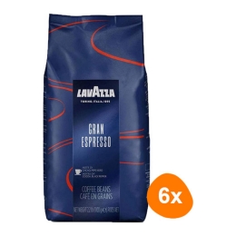 Lavazza - Gran Espresso Beans - 6x 1kg