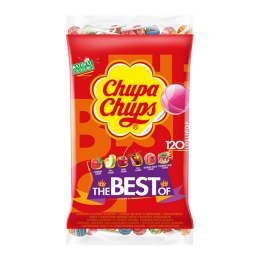 Chupa Chups - Lollipops The Best Of (Refill bag) - 120 pcs