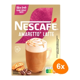 Nescafé - Gold Amaretto Latte - 6x 8 Sachets