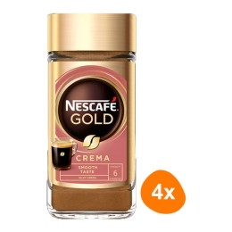 Nescafé - Gold Crema Instant coffee - 4x 100g