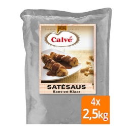 Calvé - Sataysauce (Ready to eat) - 4x 2,5 kg