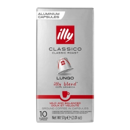 Illy - Classico Lungo coffee capsules - 10 capsules