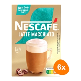 Nescafé - Gold Latte Macchiato - 6x 8 Sachets