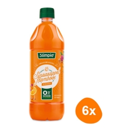 Slimpie - Orange Raspberry Lemonade syrup - 6x 650ml