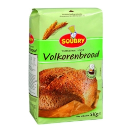 Soubry - Wheat flour for whole wheat bread - 5kg