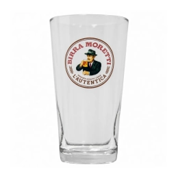 Birra Moretti - Beerglass "Vaasje" 250ml - Set of 6