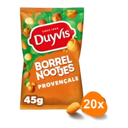Duyvis - Borrelnootjes Provençale - 20 Minibags
