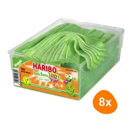 Haribo - Pasta Basta Sour Apple - 8x 150 pcs
