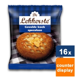 De Lekkerste - Speculaas almond cake - 16x 90g