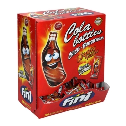 Fini - Cola Bottles Bubble Gum - 200 pcs
