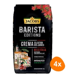 Jacobs - Barista Editions Selektion des Jahres Crema Bella Italia Beans - 4x 1kg