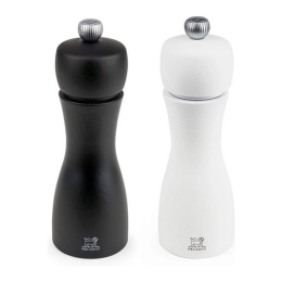 Peugeot - Salt and Pepper mill "Tahiti" - Black/White - 15 cm