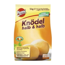 Pfanni - Potato Dumplings (Knödel) Half & Half - 5kg