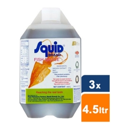 Squid - Fish sauce - 3x 4500ml