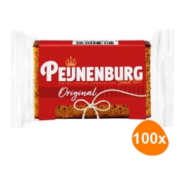 Peijnenburg - Ontbijtkoek / Breakfast cake (individually packed) - 100x 28g