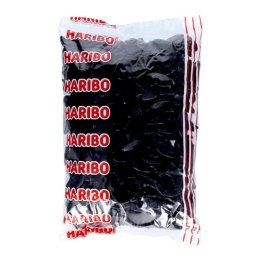Haribo - Half Licorice Moons - 3kg