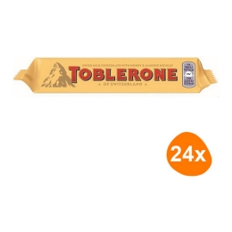 Toblerone - Chocolate bar Milk - 24x 35g