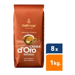 Dallmayr - Crema d'Oro Intensa Beans - 8x 1 kg