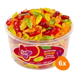 Red Band - Winegums Shoes - 6x 500 pcs