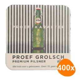 Grolsch - Beer Mats - 400 pcs. (4x 100 pcs.)
