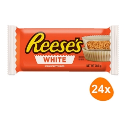 Reese's - 2 Peanut Butter Cups White - 24 Count