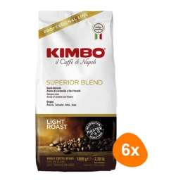 Kimbo - Superior Blend Beans - 6x 1kg