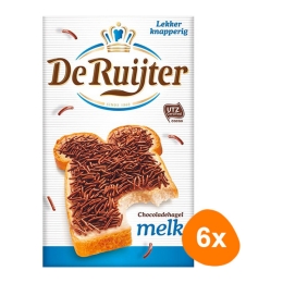 De Ruijter - Chocolate sprinkles milk - 6x 390g