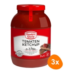 Gouda's Glorie - Tomato Ketchup - 3x 3 ltr