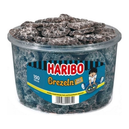 Haribo - Salty Licorice Pretzels - 150 pcs