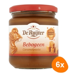 De Ruijter - Bebogeen Caramel spread - 6x 360g