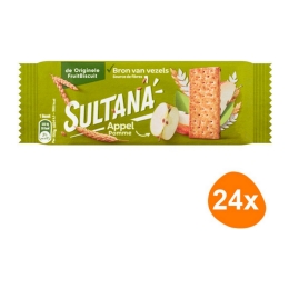 Sultana - Fruit Biscuit Apple - 24x 3 pcs