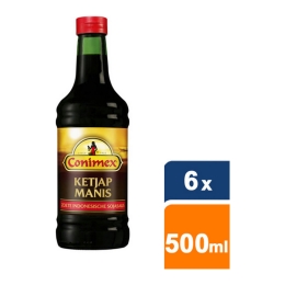  Conimex - Ketjap Manis (sweet soy sauce) - 6x 500ml