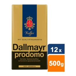 Dallmayr - Prodomo Ground Coffee - 12x 500g