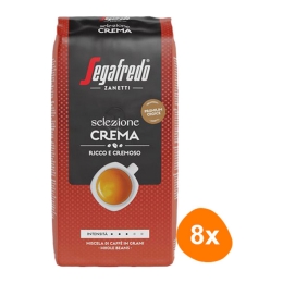 Segafredo - Selezione Crema Beans - 8x 1kg