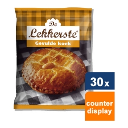 De Lekkerste - Almond Filled Cookies (Met margarine) - 30x 90g