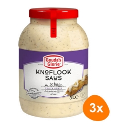Gouda's Glorie - Garlic Sauce - 3x 3 ltr