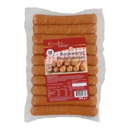 Gouden Banier - Smoked Sausage Professional - 10 Pack