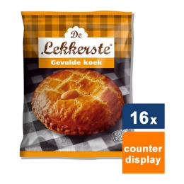 De Lekkerste - Almond Filled Cookies (With real butter) - 16x 100g