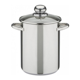 GSW - Asparagus and Spaghetti Pot Stainless Steel Ø 16 cm - 4,2 L